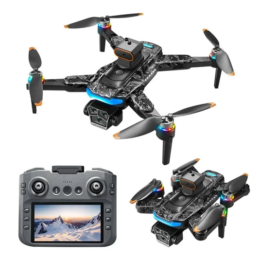 A14 Promax Drone 8K HD Camera Quadcopter with Screen Remote Control 5G WIFI GPS Aerial Photography Brushless RC Drone for Xiaomi