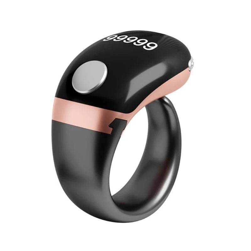 Smart Ring Point Marker Row Finger Counter LCD Electronic Digital Tally Counter for Sewing Knitting Tool Mini Stitch Counter
